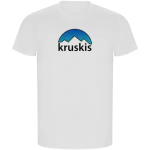 Kruskis Mountain Silhouette Eco T-shirt Met Korte Mouwen Wit