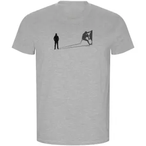 Kruskis Shadow Climb Eco T-shirt Met Korte Mouwen Grijs