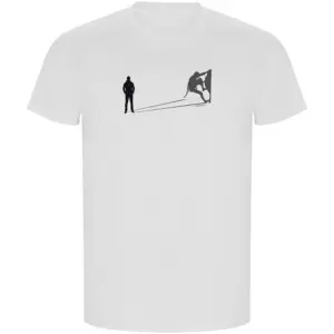 Kruskis Shadow Climb Eco T-shirt Met Korte Mouwen Wit