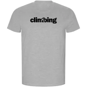 Kruskis Word Climbing Eco T-shirt Met Korte Mouwen Grijs