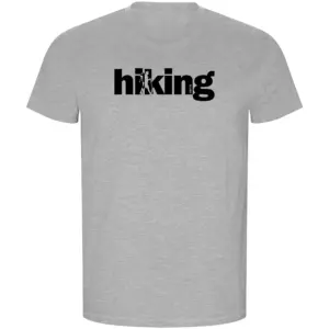 Kruskis Word Hiking Eco T-shirt Met Korte Mouwen Grijs