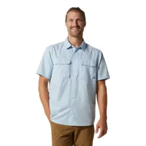Mountain Hardwear Canyon Overhemd Met Korte Mouwen Blauw