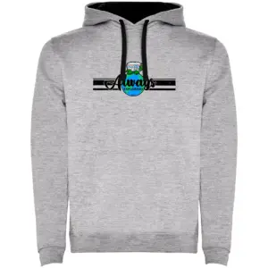 Kruskis Always Exploring Two-colour Hoodie Zwart