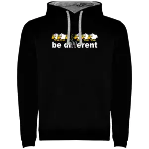 Kruskis Be Different Climb Two-colour Hoodie Zwart