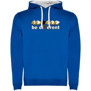 Kruskis Be Different Trek Two-colour Hoodie Blauw