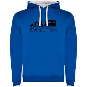 Kruskis Evolution Caravanning Two-colour Hoodie Blauw