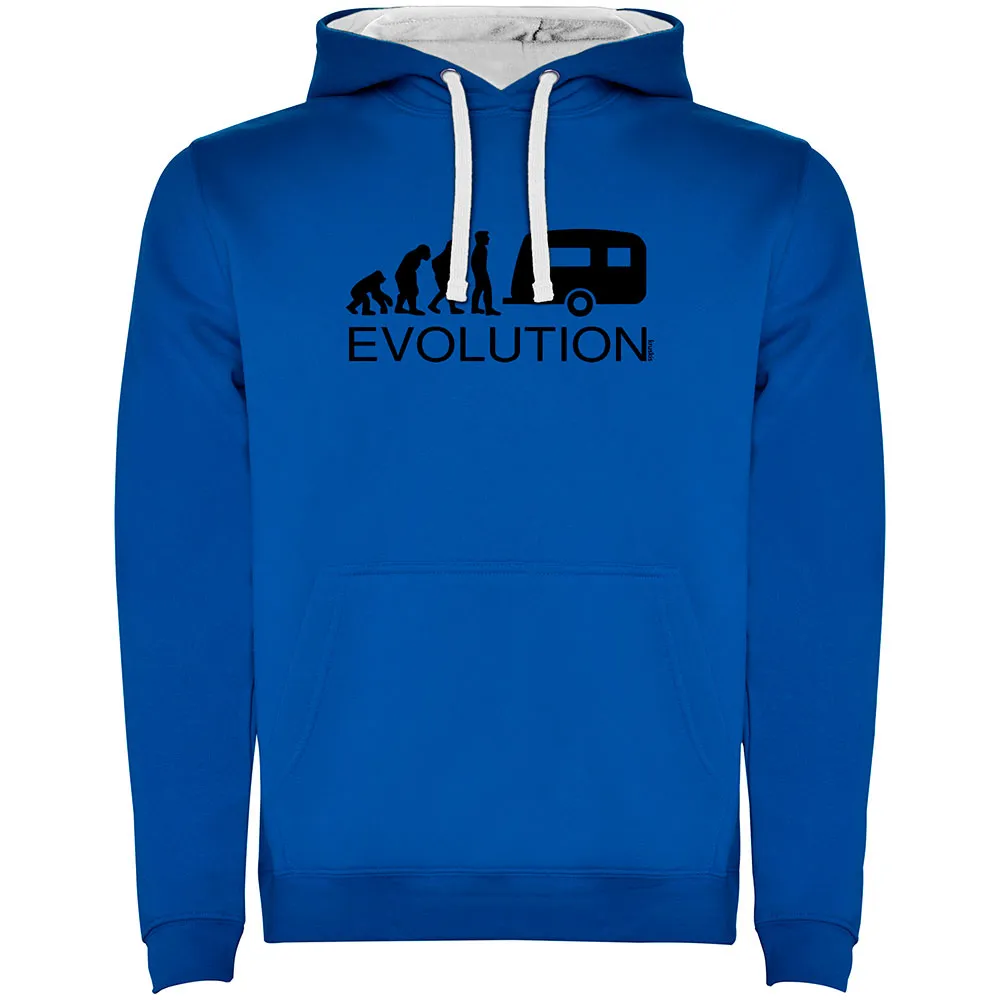 Kruskis Evolution Caravanning Two-colour Hoodie Blauw
