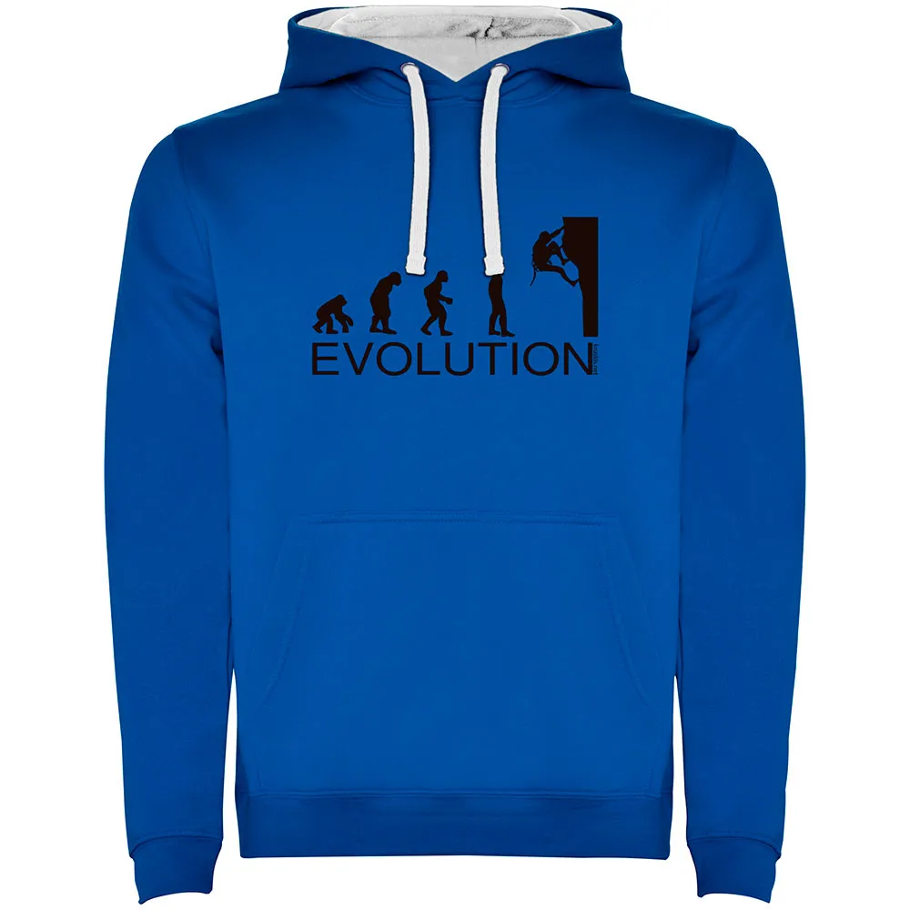 Kruskis Evolution Climbing Two-colour Hoodie Blauw
