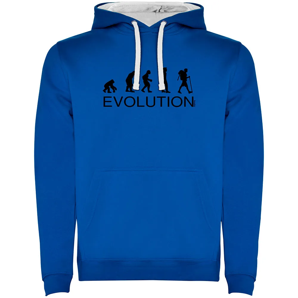 Kruskis Evolution Hiking Two-colour Hoodie Blauw