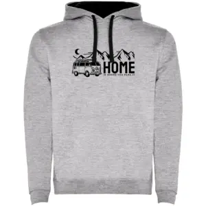 Kruskis Home Two-colour Hoodie Zwart