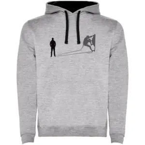 Kruskis Shadow Climb Two-colour Hoodie Zwart