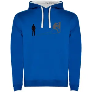 Kruskis Shadow Climb Two-colour Hoodie Blauw