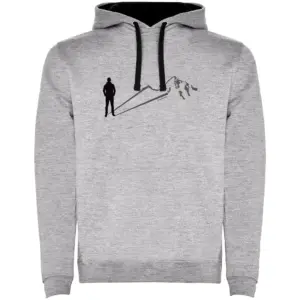 Kruskis Shadow Mountain Two-colour Hoodie Zwart