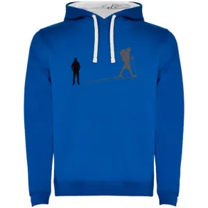Kruskis Shadow Trek Two-colour Hoodie Blauw
