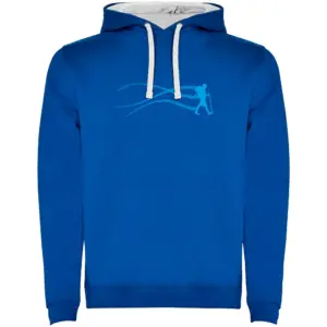 Kruskis Stella Trek Two-colour Hoodie Blauw