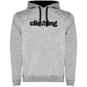 Kruskis Word Climbing Two-colour Hoodie Zwart