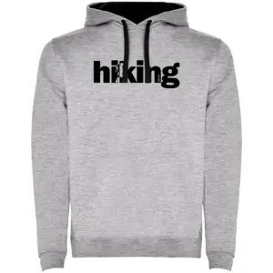 Kruskis Word Hiking Two-colour Hoodie Zwart