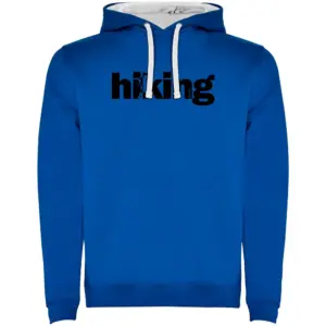Kruskis Word Hiking Two-colour Hoodie Blauw