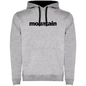 Kruskis Word Mountain Two-colour Hoodie Zwart