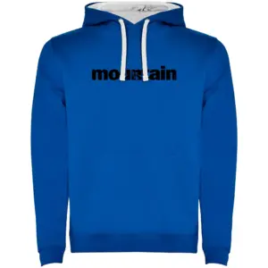 Kruskis Word Mountain Two-colour Hoodie Blauw