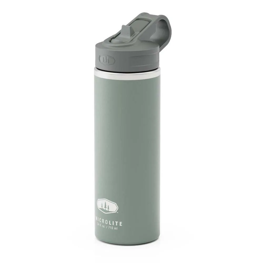 Gsi Outdoors 710ml Microlite Straw Top Thermosfles Jade