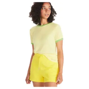 Marmot Switchback T-shirt Met Korte Mouwen Geel