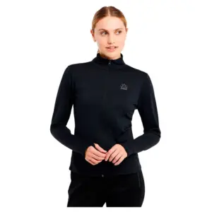 Protest Peepal Fleece Met Volledige Rits Zwart