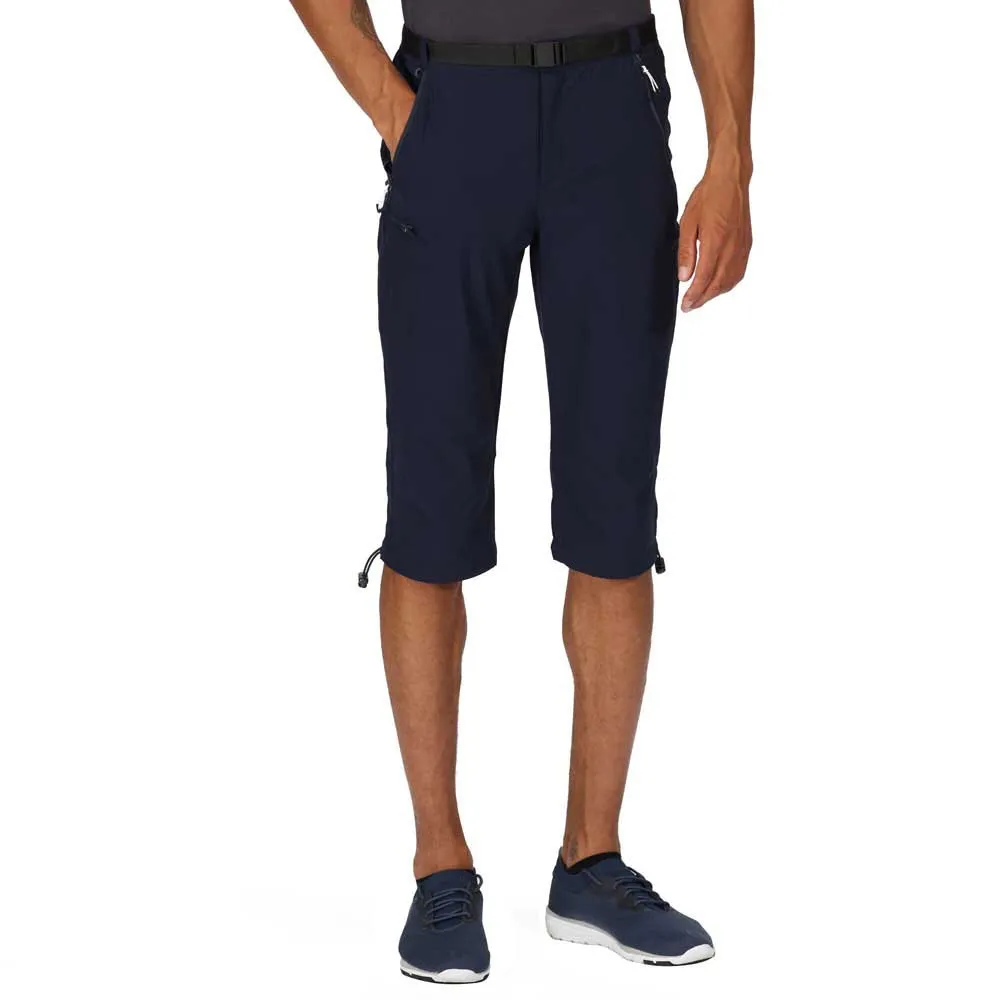 Regatta Xert Str Capri 3/4-broek Blauw