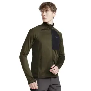Craft Adv Tech Thermal Fleece Met Volledige Rits Zwart