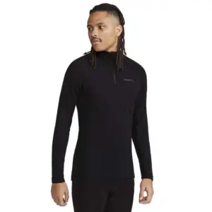 Craft Adv Wool Merino Lange Mouwen Basislaag Zwart