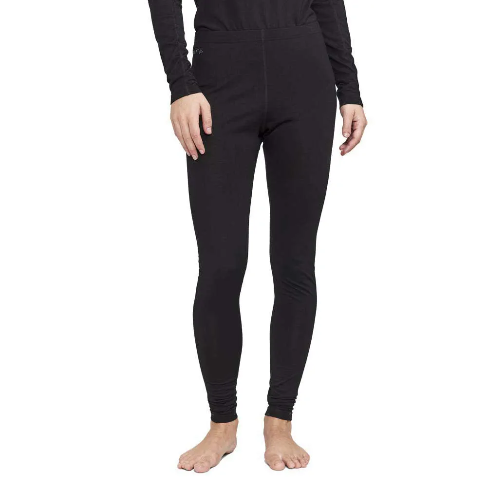 Craft Pro Wool Merino Basislaagbroek Zwart