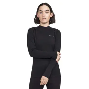 Craft Pro Wool Merino Lange Mouwen Basislaag Zwart