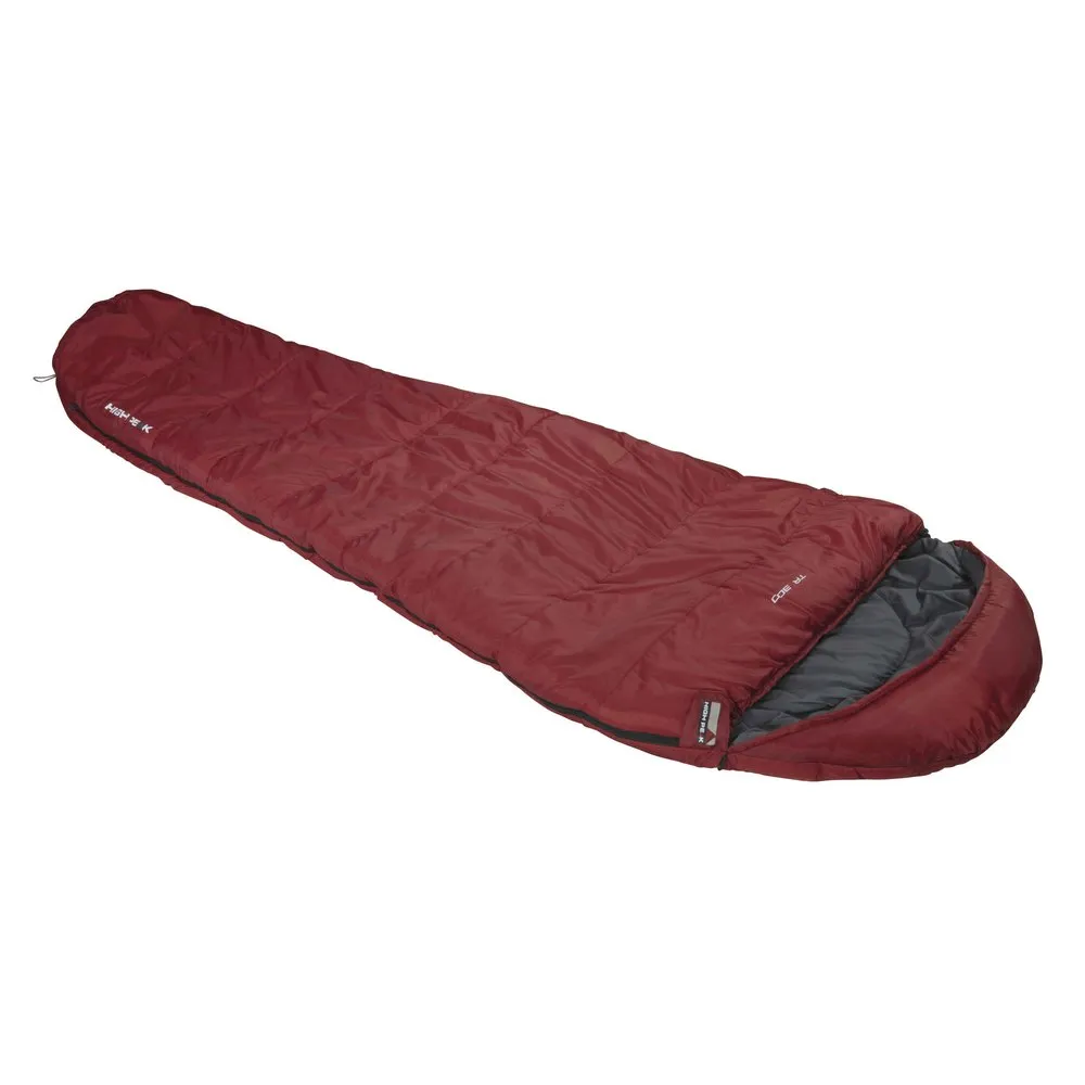 High Peak Trekker 300 Slaapzak Rood