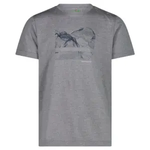 Cmp 32t7177 T-shirt Met Korte Mouwen Grijs