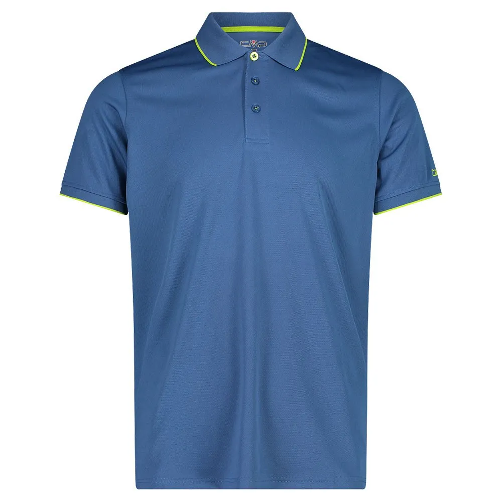 Cmp 39t5807 Korte Mouw Poloshirt Blauw