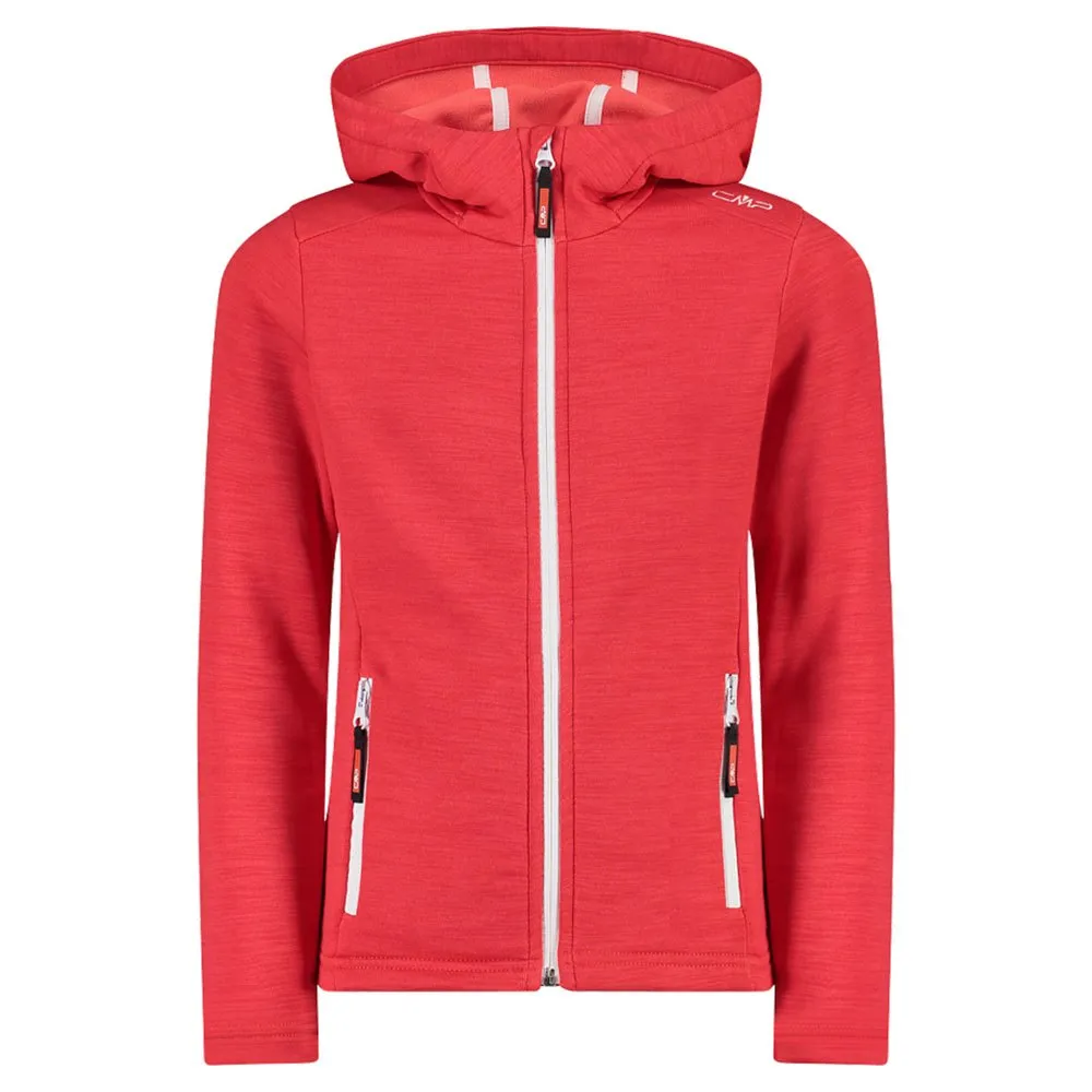 Cmp 30e9675 Fleece Met Kap Campari Melange