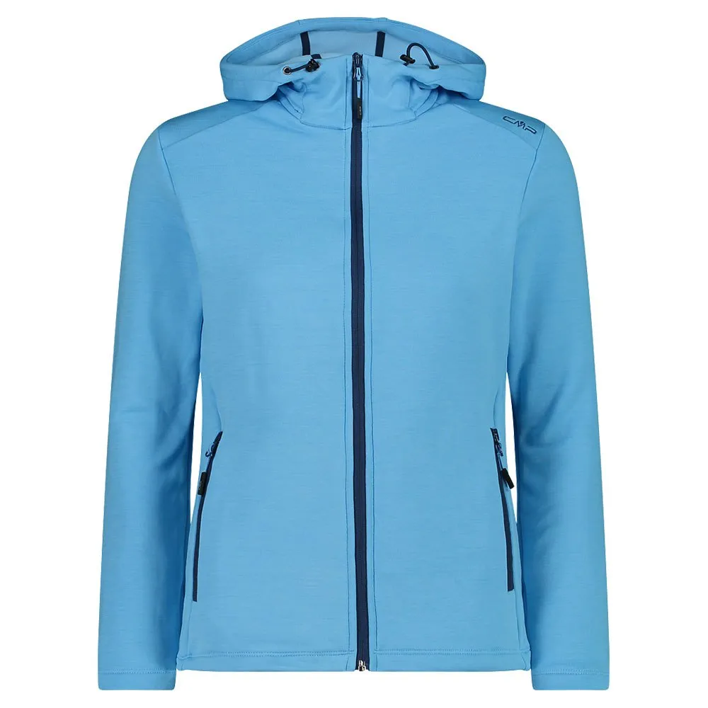 Cmp 30e9676 Fleece Met Kap Heaven Melange