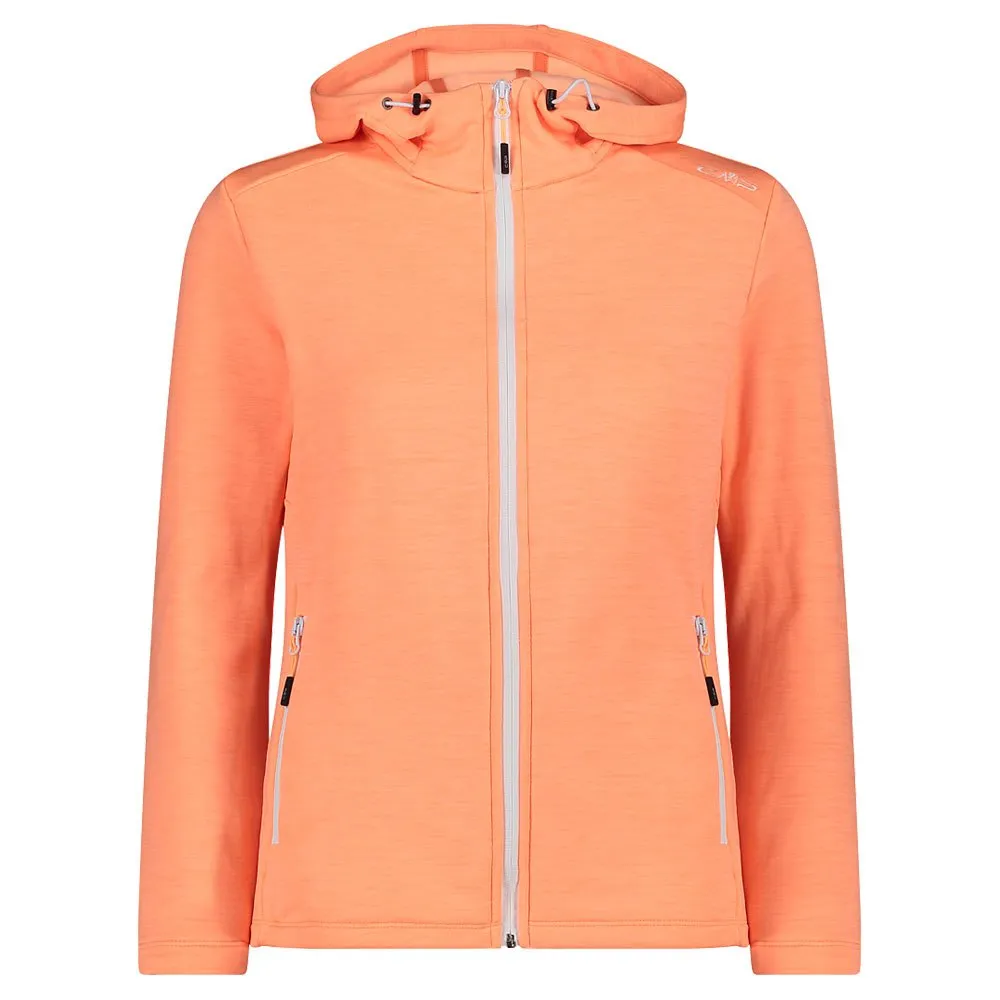 Cmp 30e9676 Fleece Met Kap Sunset Melange