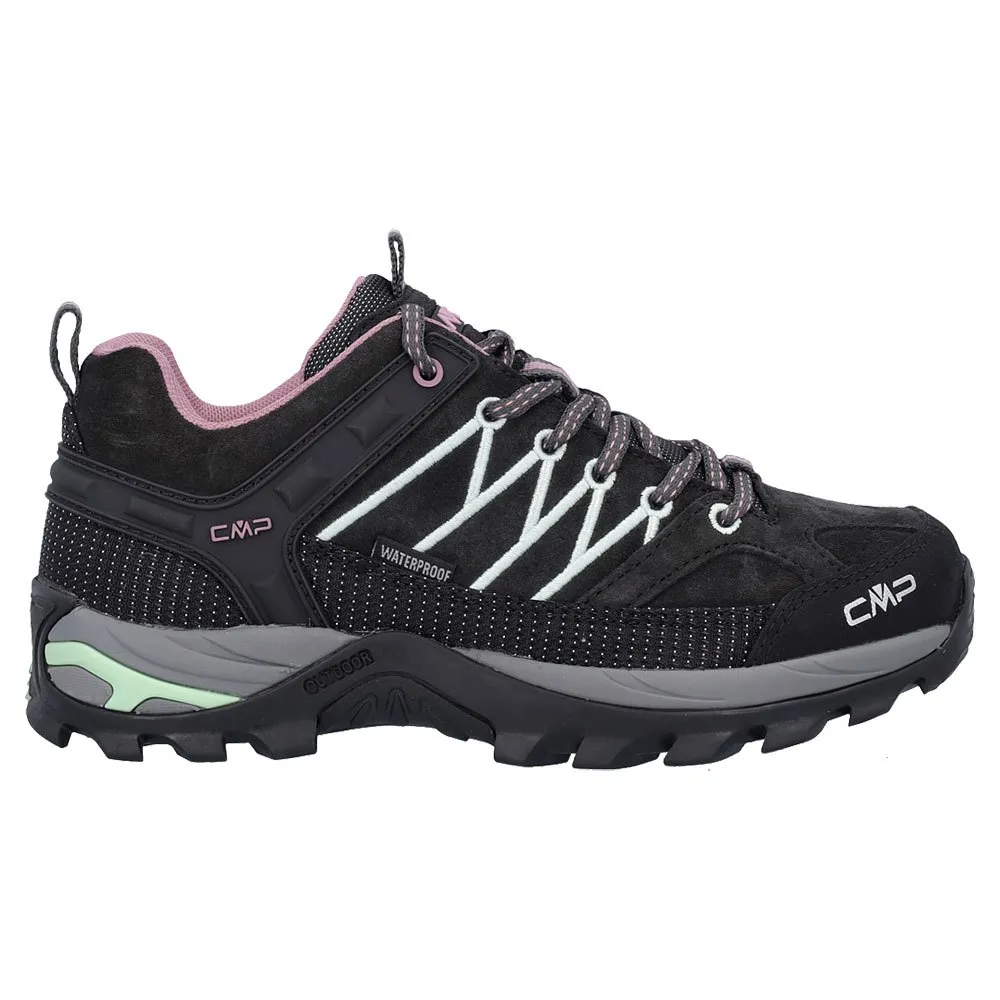 Cmp Rigel Low Wp 3q13246 Wandelschoenen Piombo / Orchidea