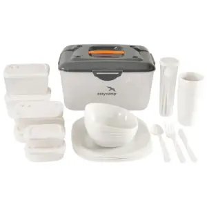 Easycamp Cerf Picnic L Servies Zilver