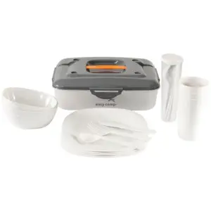 Easycamp Cerf Picnic M Servies Zilver