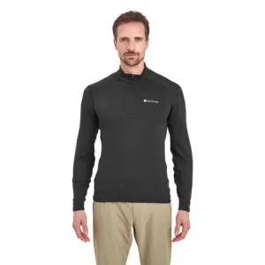 Montane Protium Lite Fleece Zwart