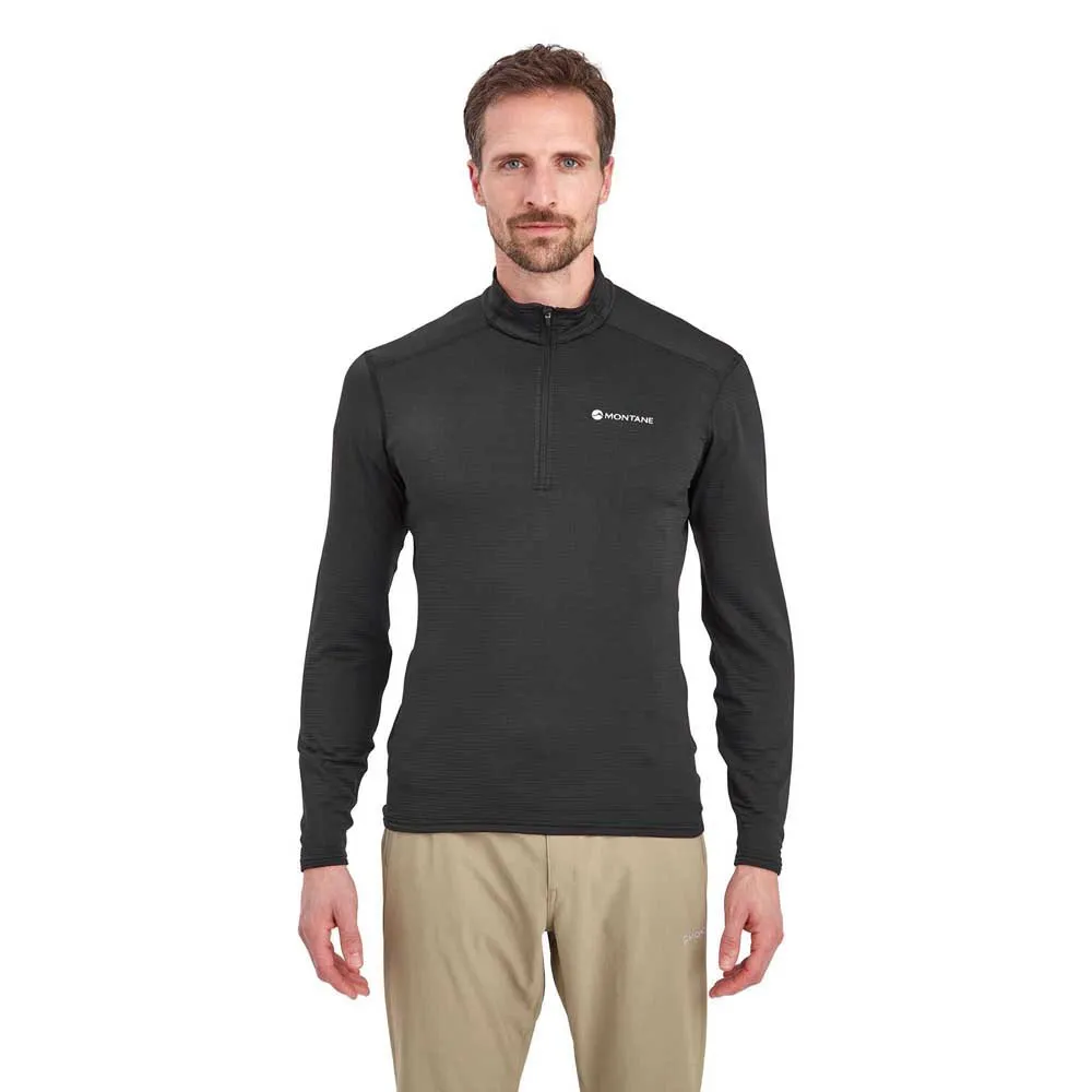 Montane Protium Lite Fleece Zwart