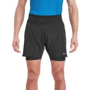 Montane Slipstream Twin Skin Korte Broek Zwart