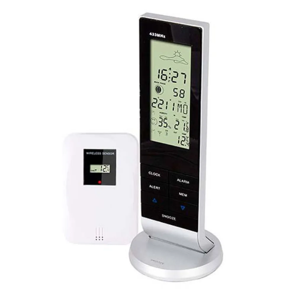 Alecto Ws1150 Weerstations Zwart