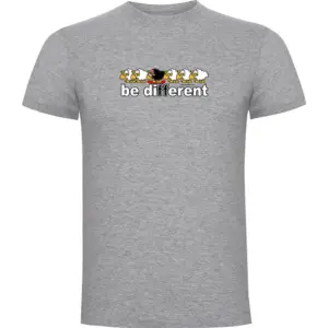 Kruskis Be Different Snow T-shirt Met Korte Mouwen Grijs