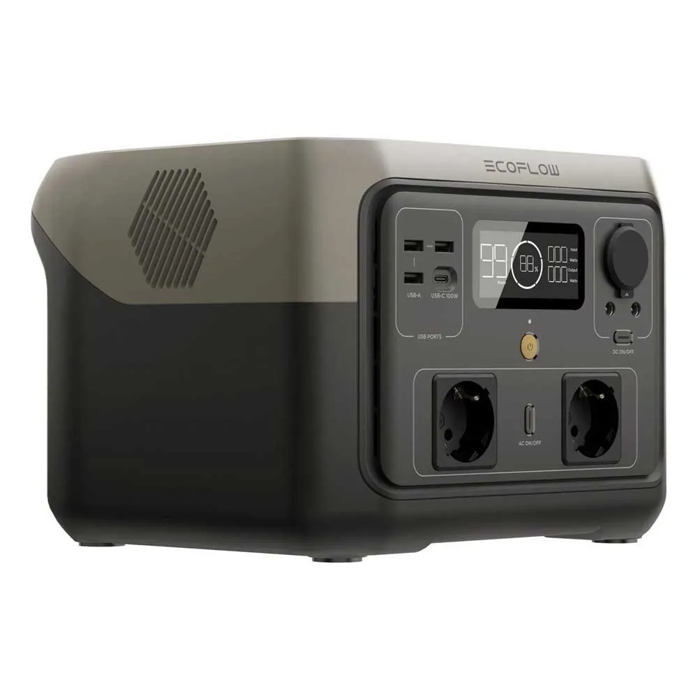 Ecoflow River 2 Max Draagbare Energiecentrale Zwart