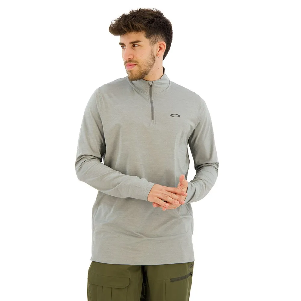 Oakley Apparel Gravity Range Qtr Hoodie Grijs
