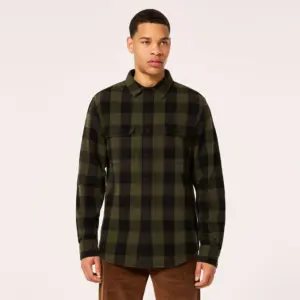 Oakley Apparel Terraformic Button Down Overhemd Met Lange Mouwen Zwart