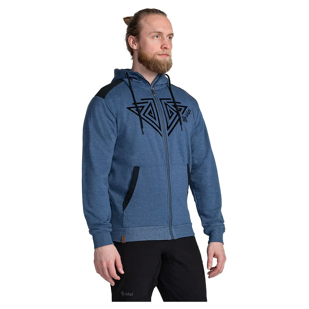 Kilpi Adelan Sweatshirt Met Rits Blauw